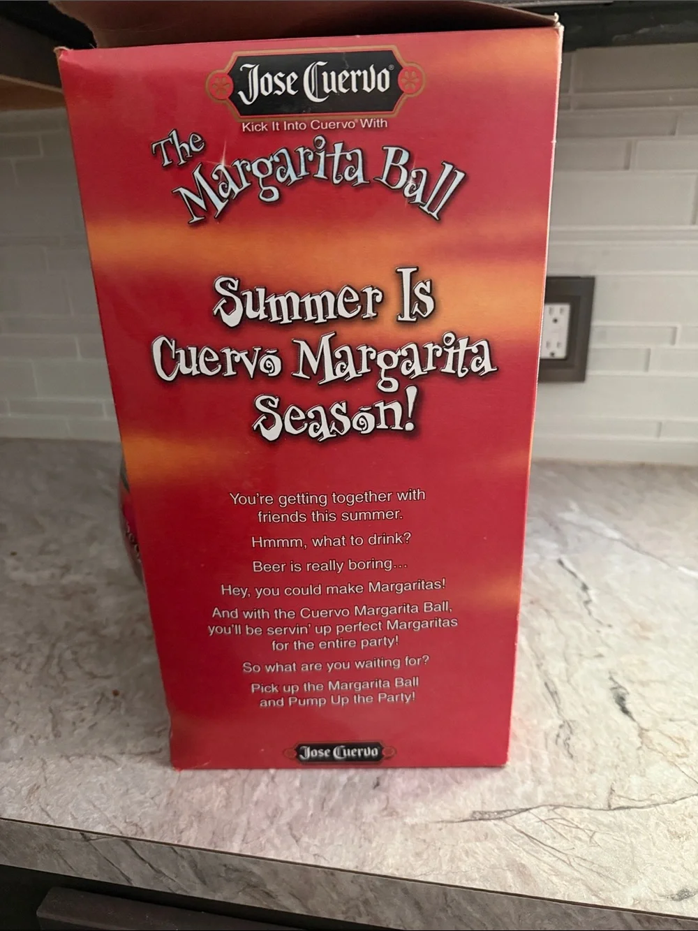 Jose Cuervo Margarita Ball Party Accessory - Red